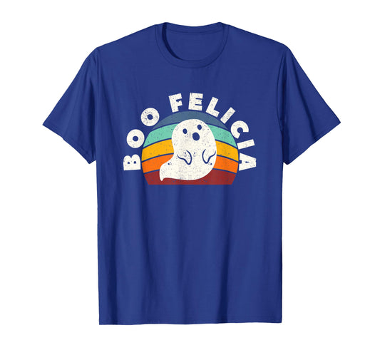 Ghost Funny Love Halloween Party Ghosts Homemade Boo Felicia T-Shirt