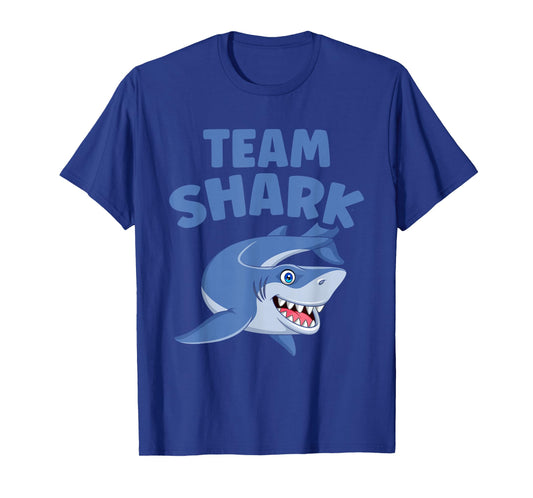 Team Shark Marine Biology Shark Lover Ocean T-Shirt
