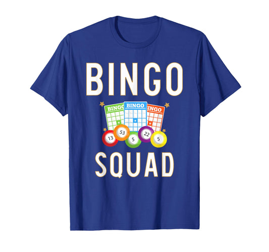 Bingo Squad Bingo Card Player Gift T-Shirt