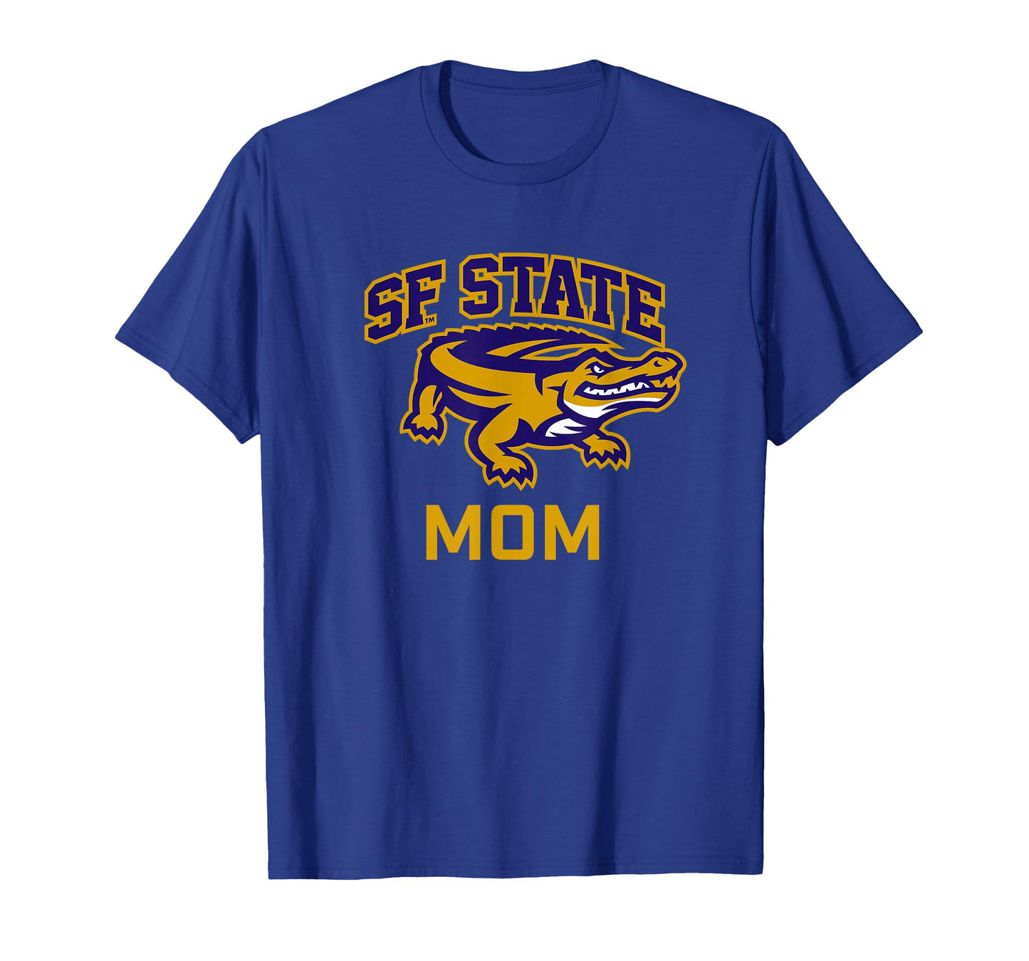 San Francisco State SFSU Gators Arched Mom T-Shirt