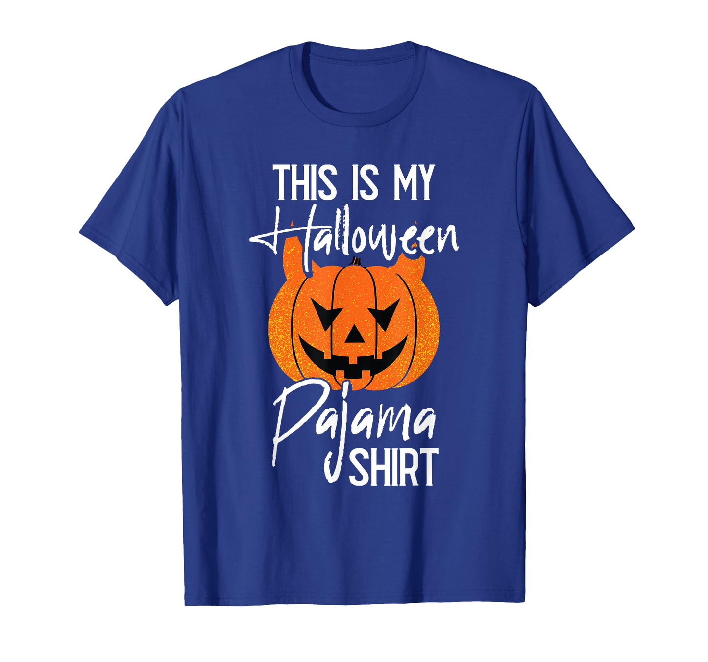 This is My Halloween Pajama DIY Halloween Costume Pumpkin T-Shirt