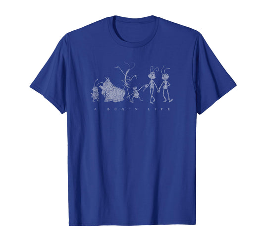 Disney Pixar A Bug's Life Character Line Up T-Shirt