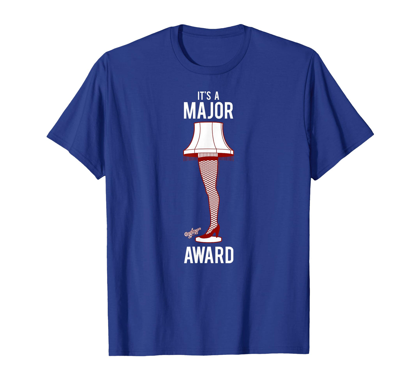 A Christmas Story It's A Major Award Lamp Funny Holiday T-Shirt