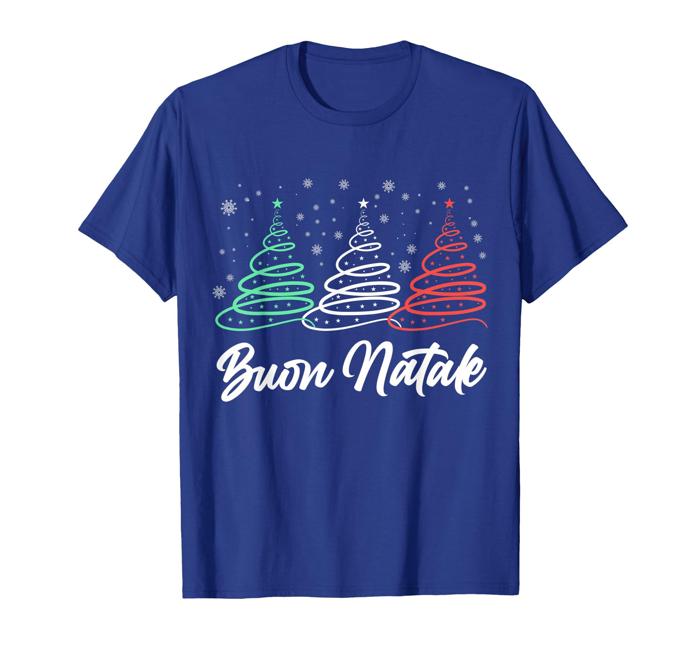 Funny Buon Natale Italy Pride Xmas Holiday Italian Christmas T-Shirt