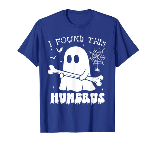 I Found This Humerus Pun Joke Humorous Halloween Costume T-Shirt