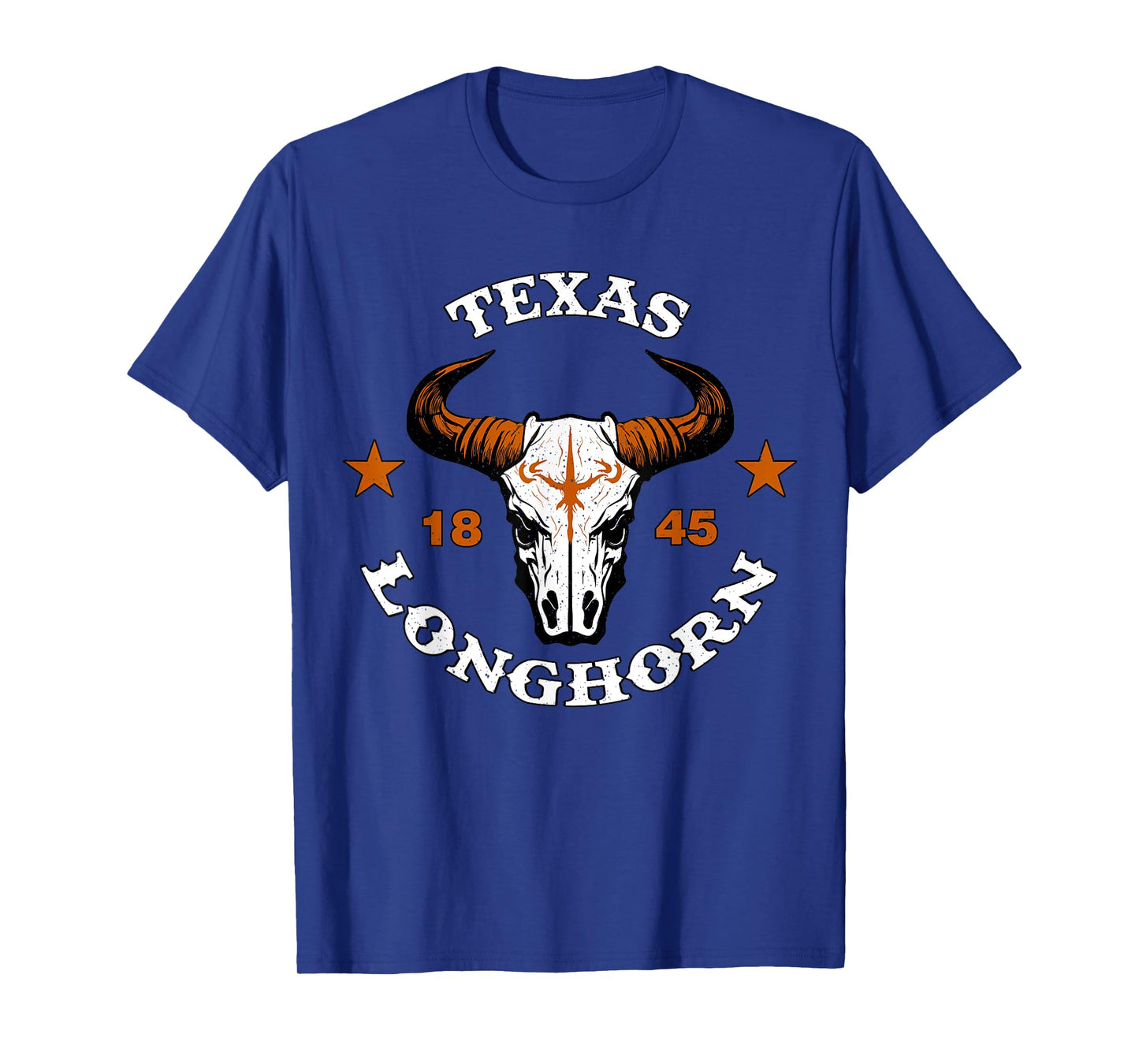Texas 1845 Vintage Longhorn T-Shirt