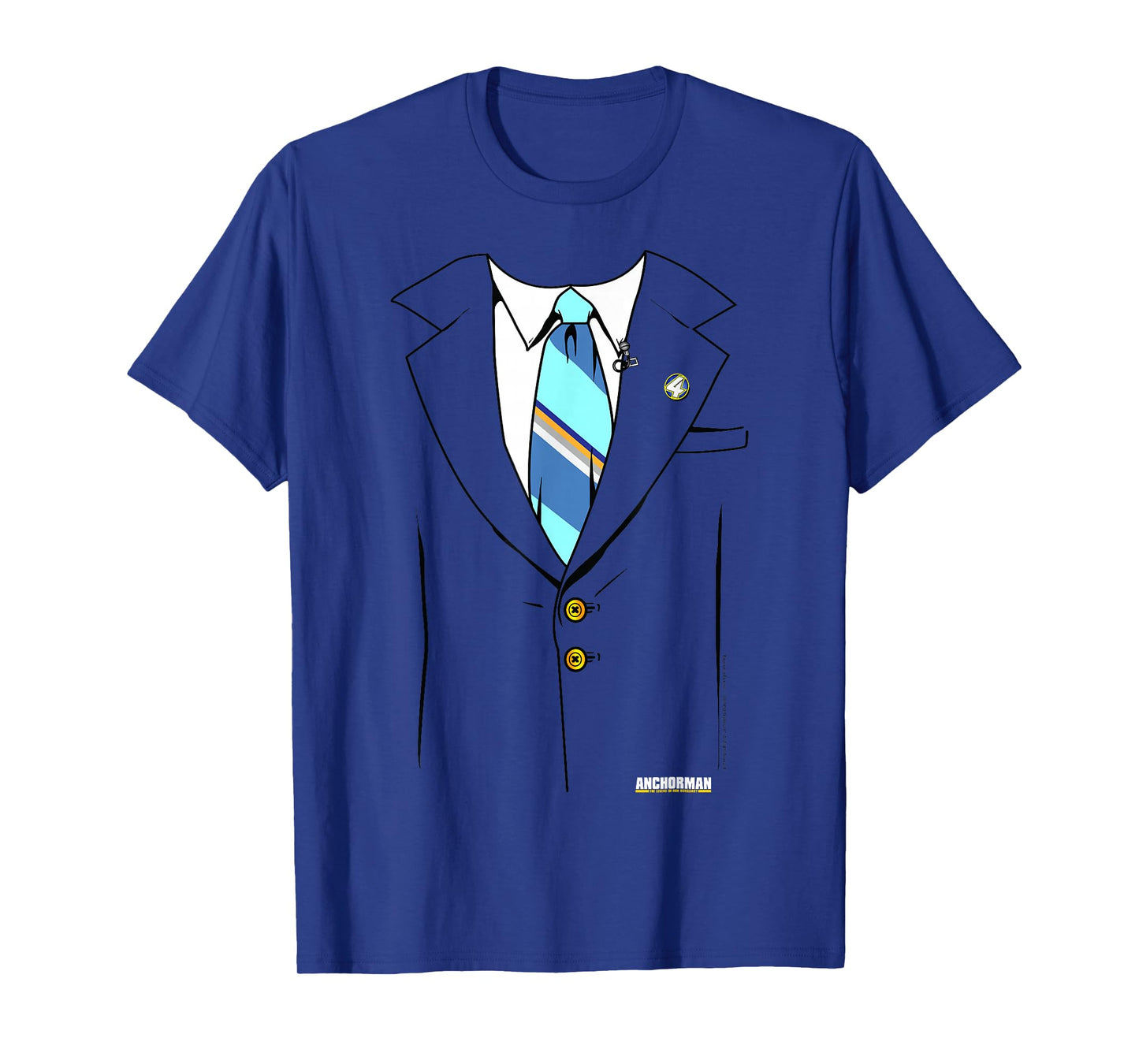 Anchorman Ron Burgundy Suit Jacket T-Shirt