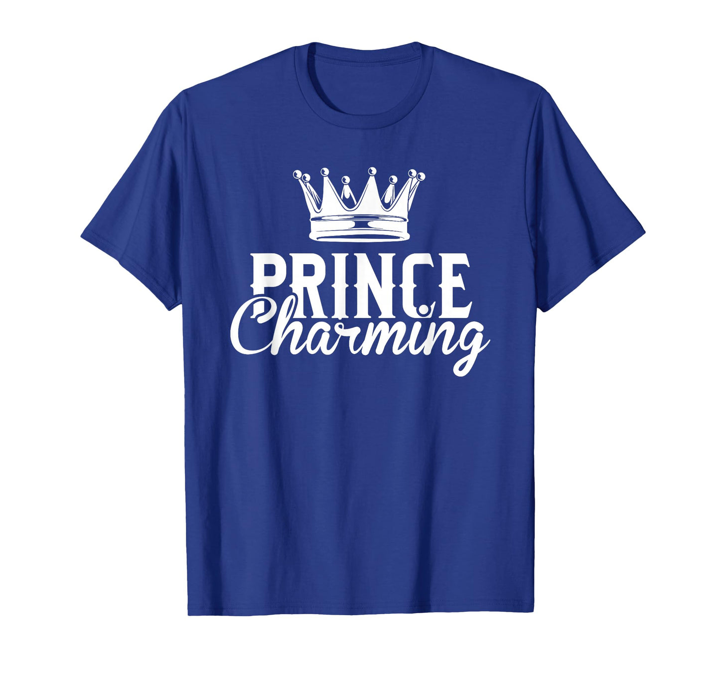 Prince Charming Funny Fairy Tale Halloween Lazy Costume T-Shirt