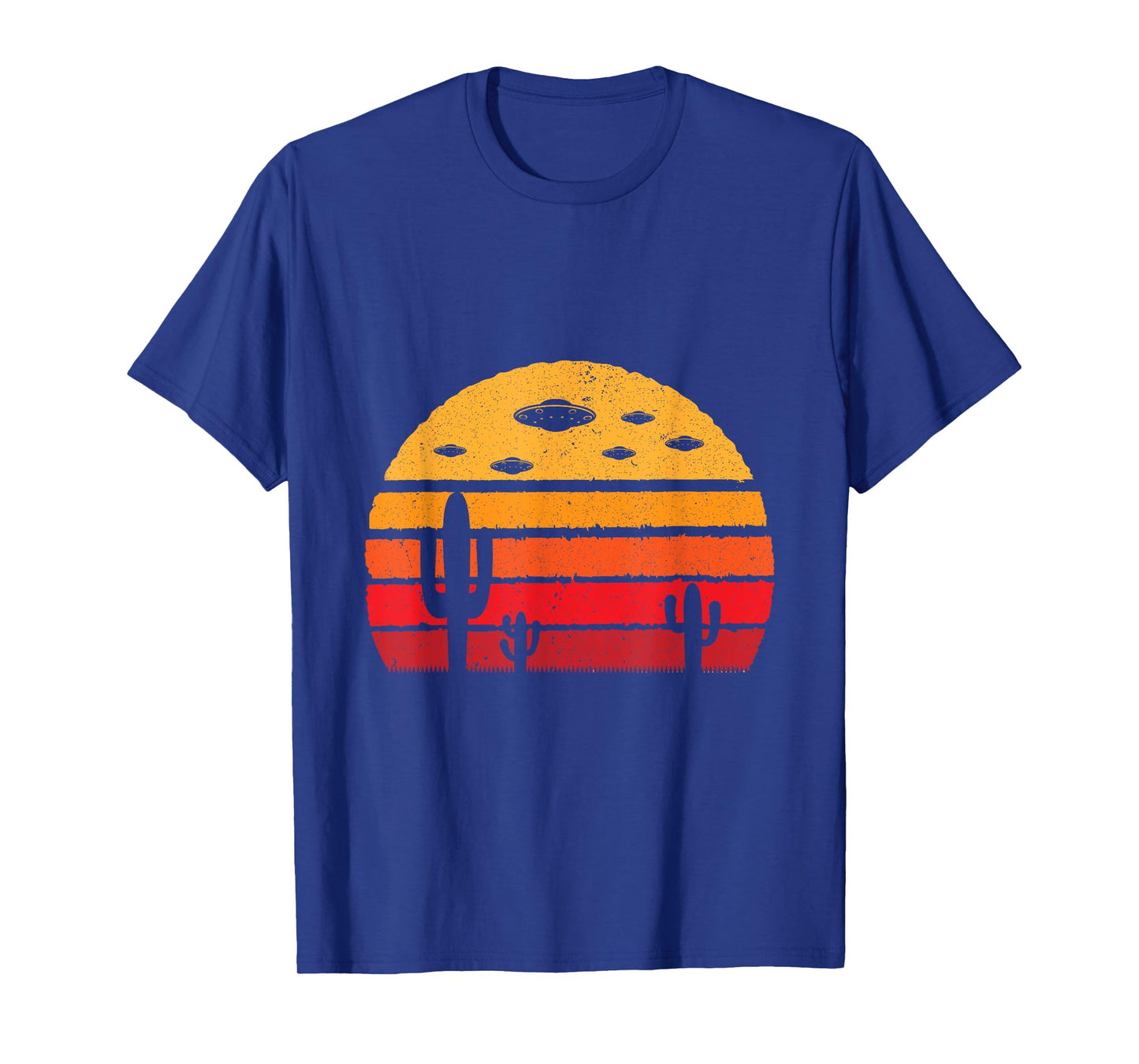 UFO Alien Retro Desert T-Shirt Extraterrestrial Gift T-Shirt