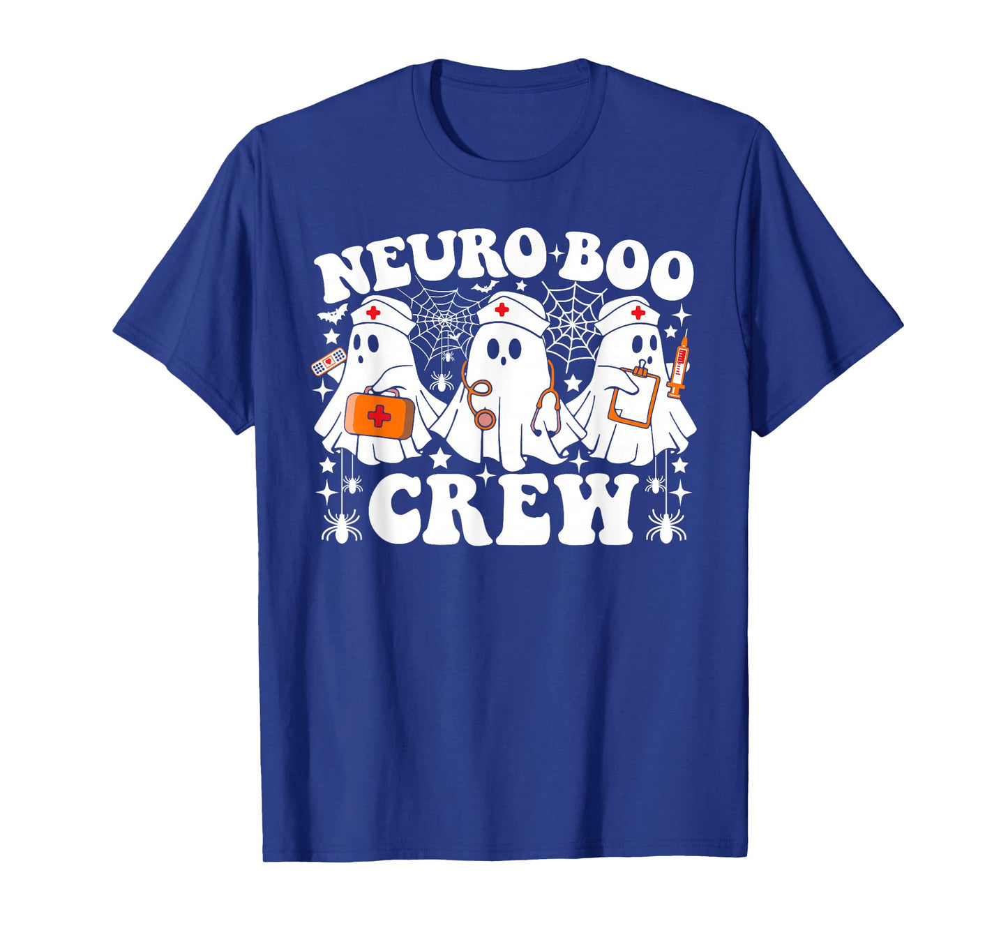Neuro Boo Crew Nurse Funny Ghost Halloween T-Shirt