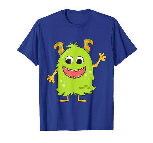 Cute Monster Kids Boys Monster Lover T-Shirt