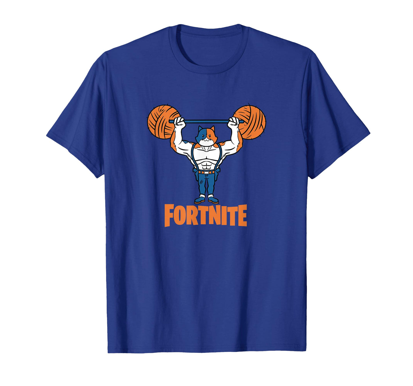Fortnite Yarn Lifter Orange Text T-Shirt