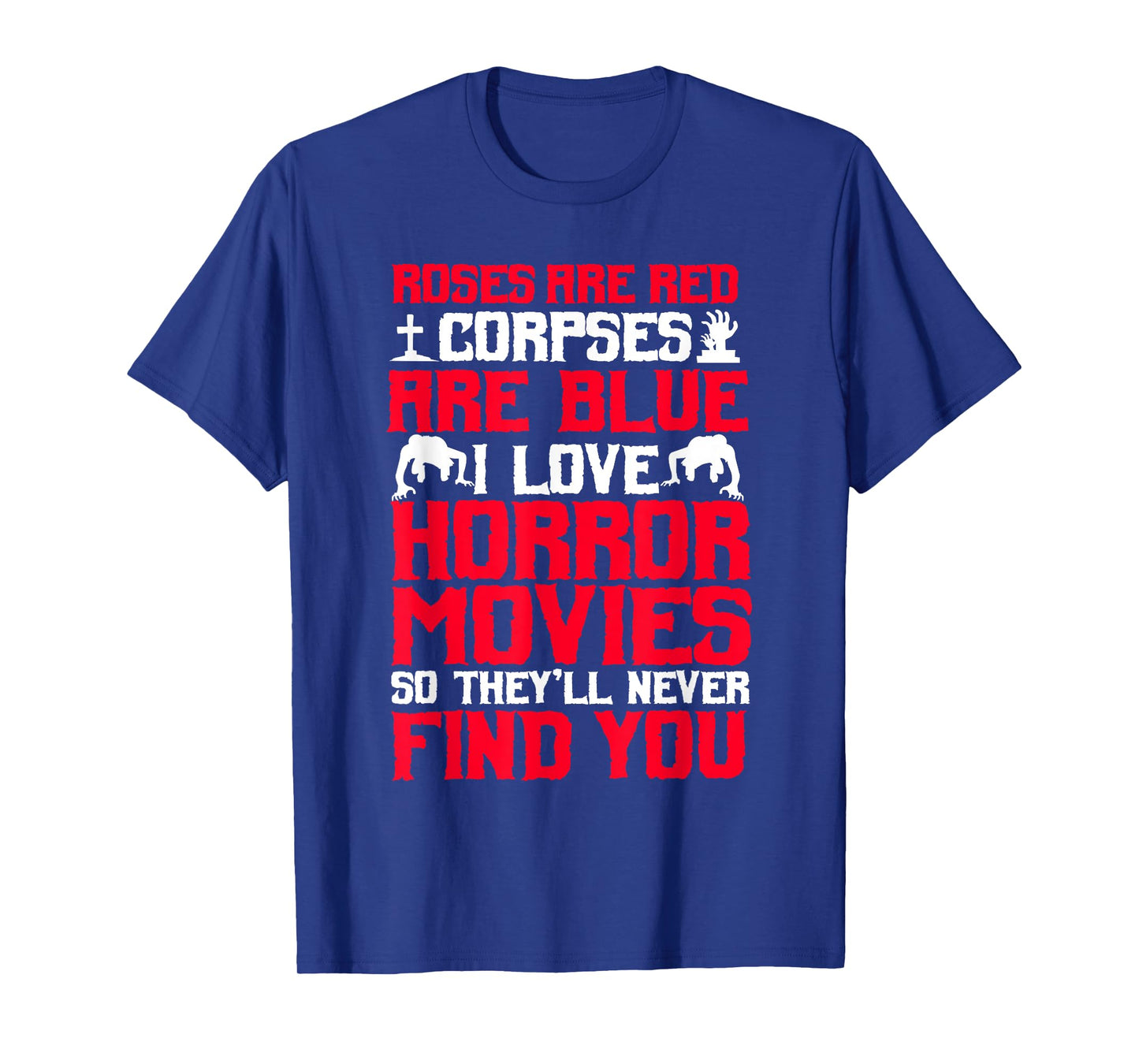 Horror Movies Thriller Halloween Fans Scary Film Lovers T-Shirt