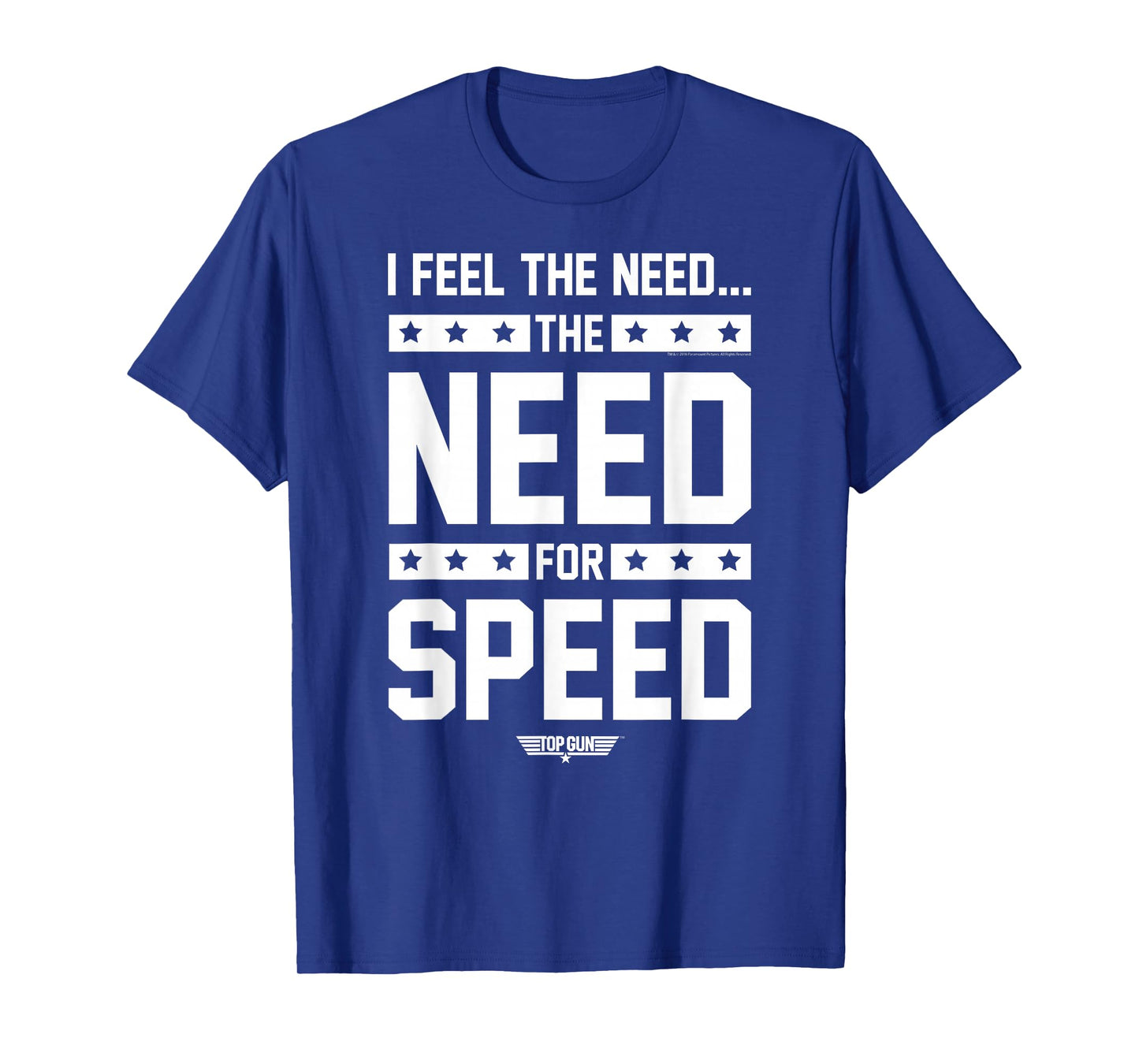 Top Gun The Need for Speed Type Retro 80's Action Movie T-Shirt