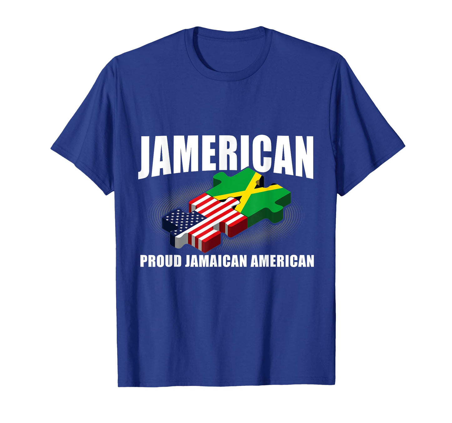 Jamerican proud Jamaican American Flag USA Flag Jamaica T-Shirt for Women Kids Men
