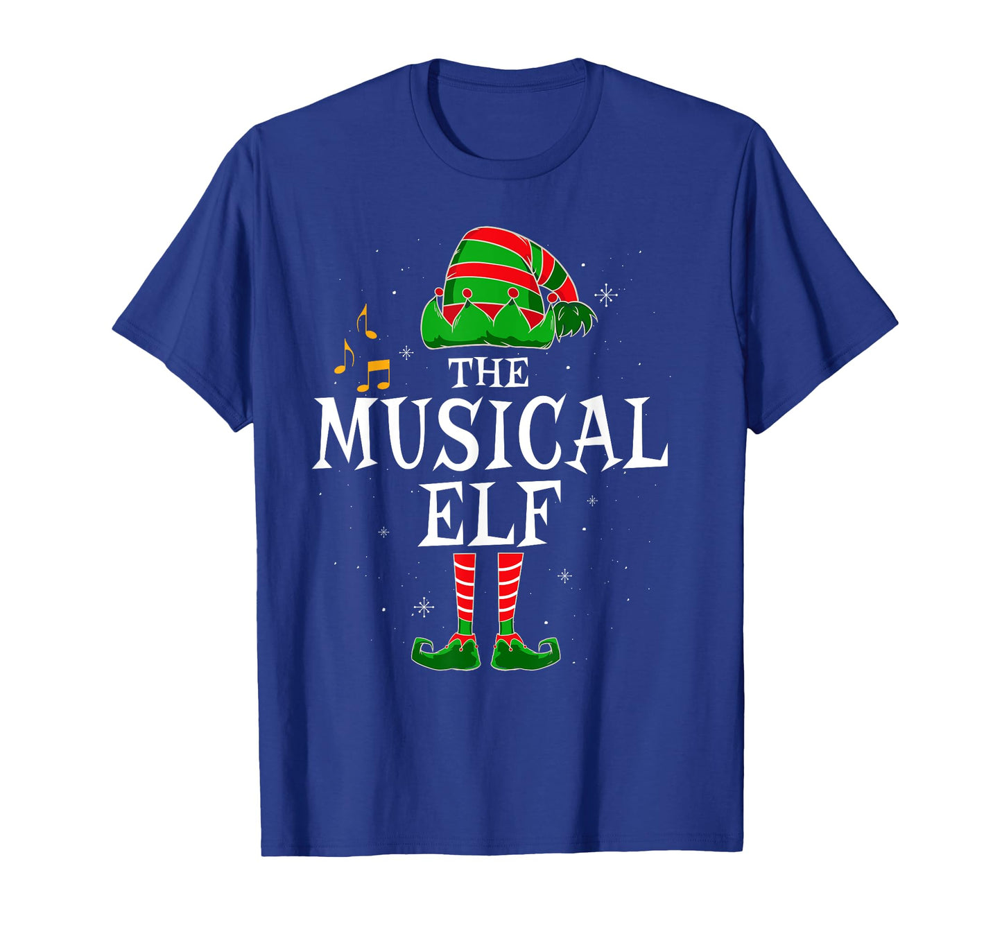 The Musical Elf Group Matching Family Christmas Music Funny T-Shirt