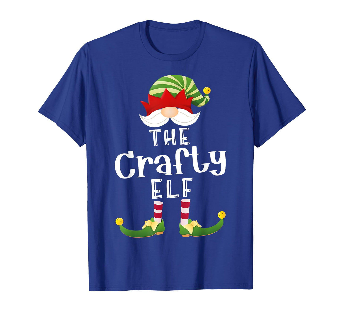 Crafty Elf Group Christmas Funny Pajama Party T-Shirt
