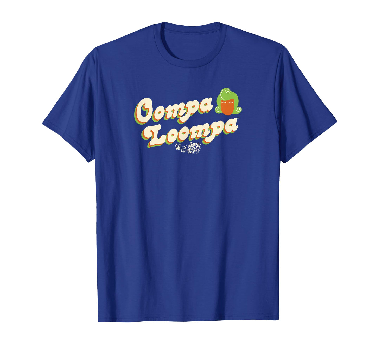 Willy Wonka and The Chocolate Factory Oompa Loompa Retro T-Shirt