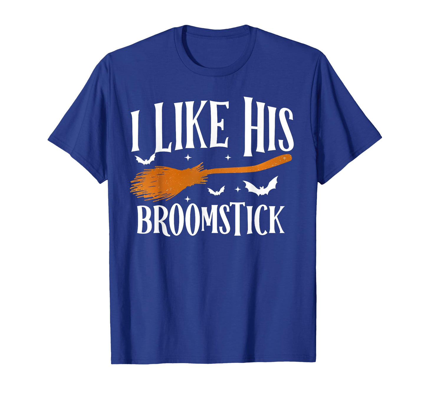 I Like Her Pumpkins I Like His Broomstick Halloween Couples T-Shirt