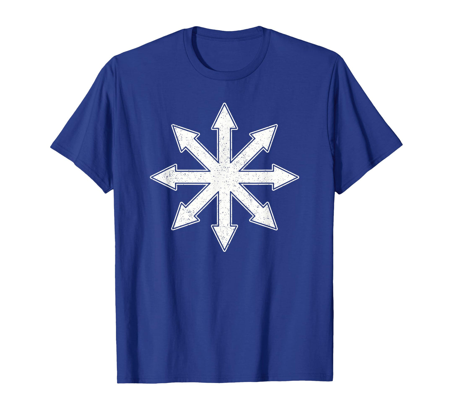 CHAOS SYMBOL CHAOS STAR OCCULT CHAOS CROSS T-Shirt
