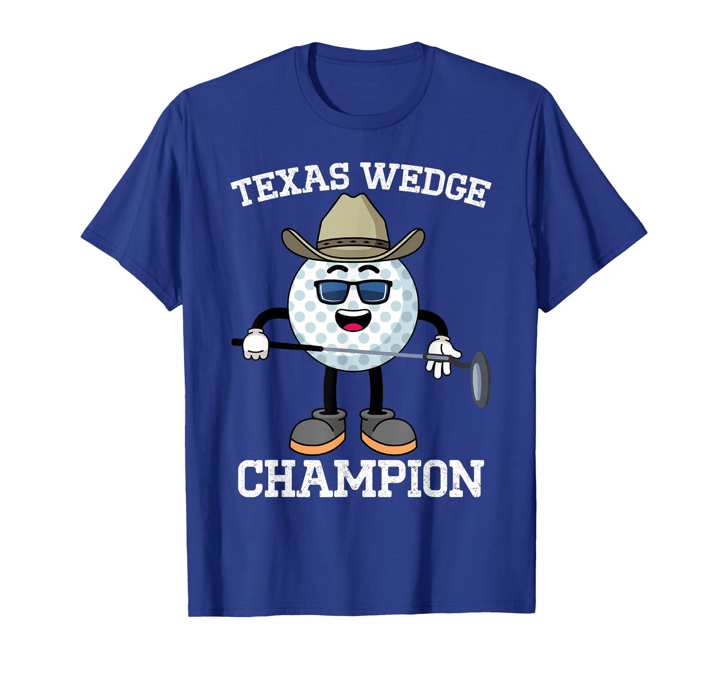 Golf Putter Texas Wedge Golf Club Texas Cowboy Country Club T-Shirt