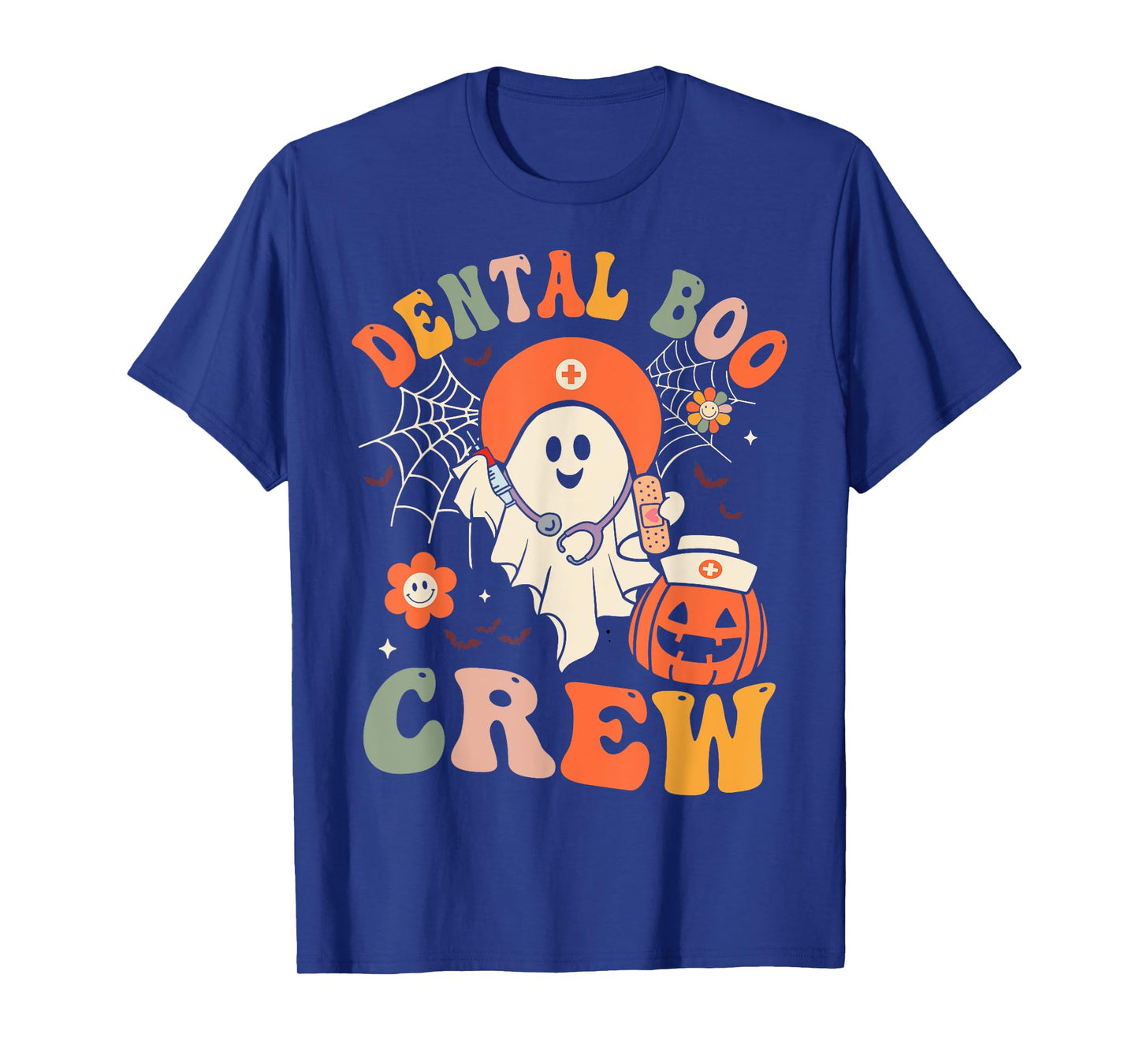Dental Boo Crew Cute Dental Halloween Dentist T-Shirt