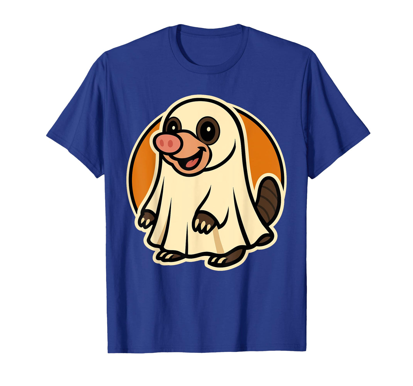 Funny Mole in Ghost Costume for Kids, Boys, Girls Halloween T-Shirt
