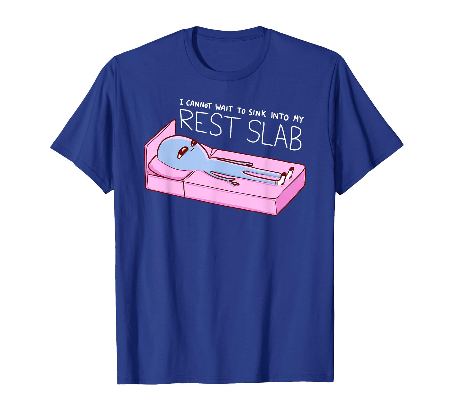 Threadless Nathan W. Pyle Strange Planet Rest Slab Graphic T-Shirt