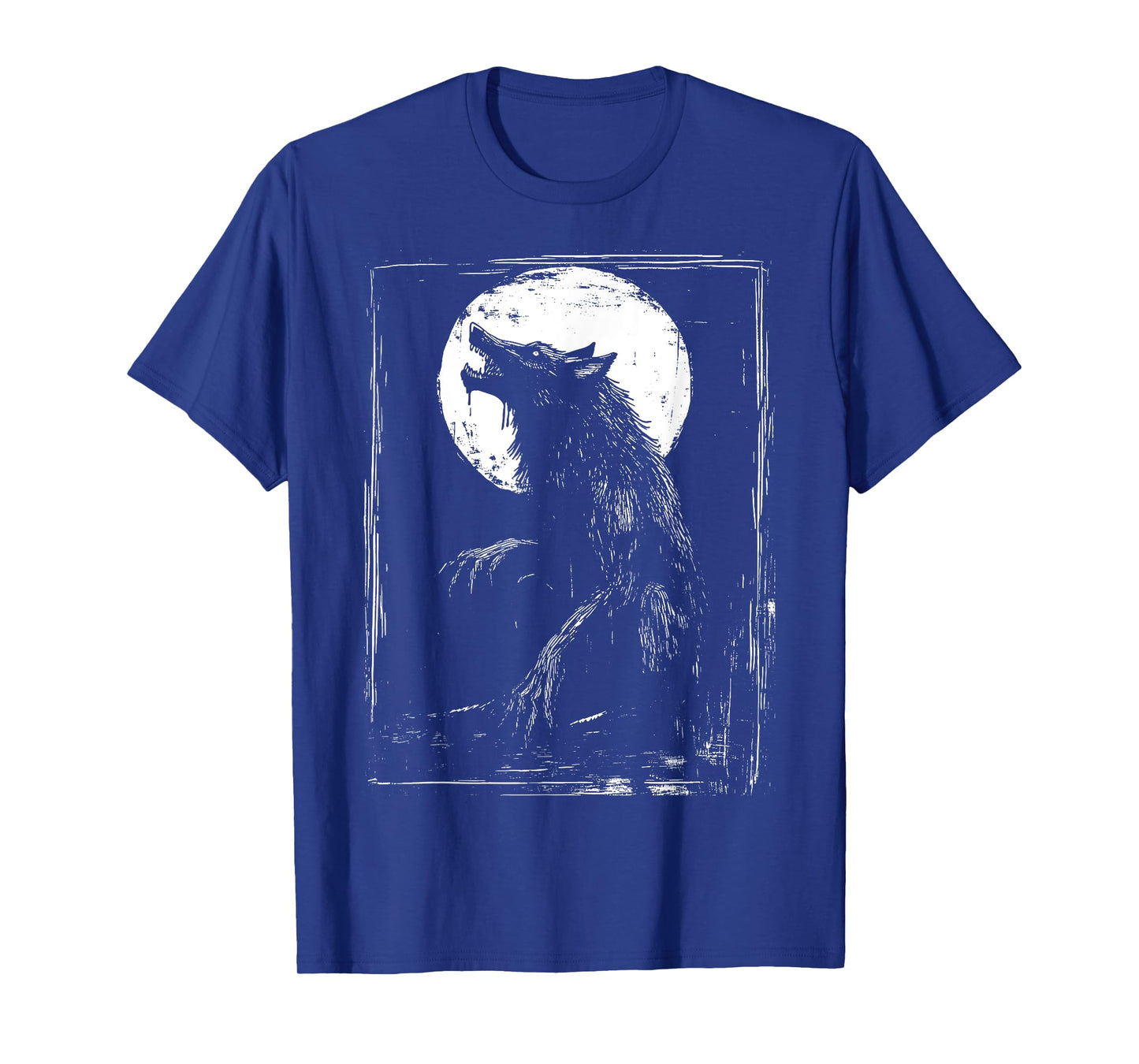 Horror Werewolf Head Halloween Mythology Wolf Shifter Lycan T-Shirt