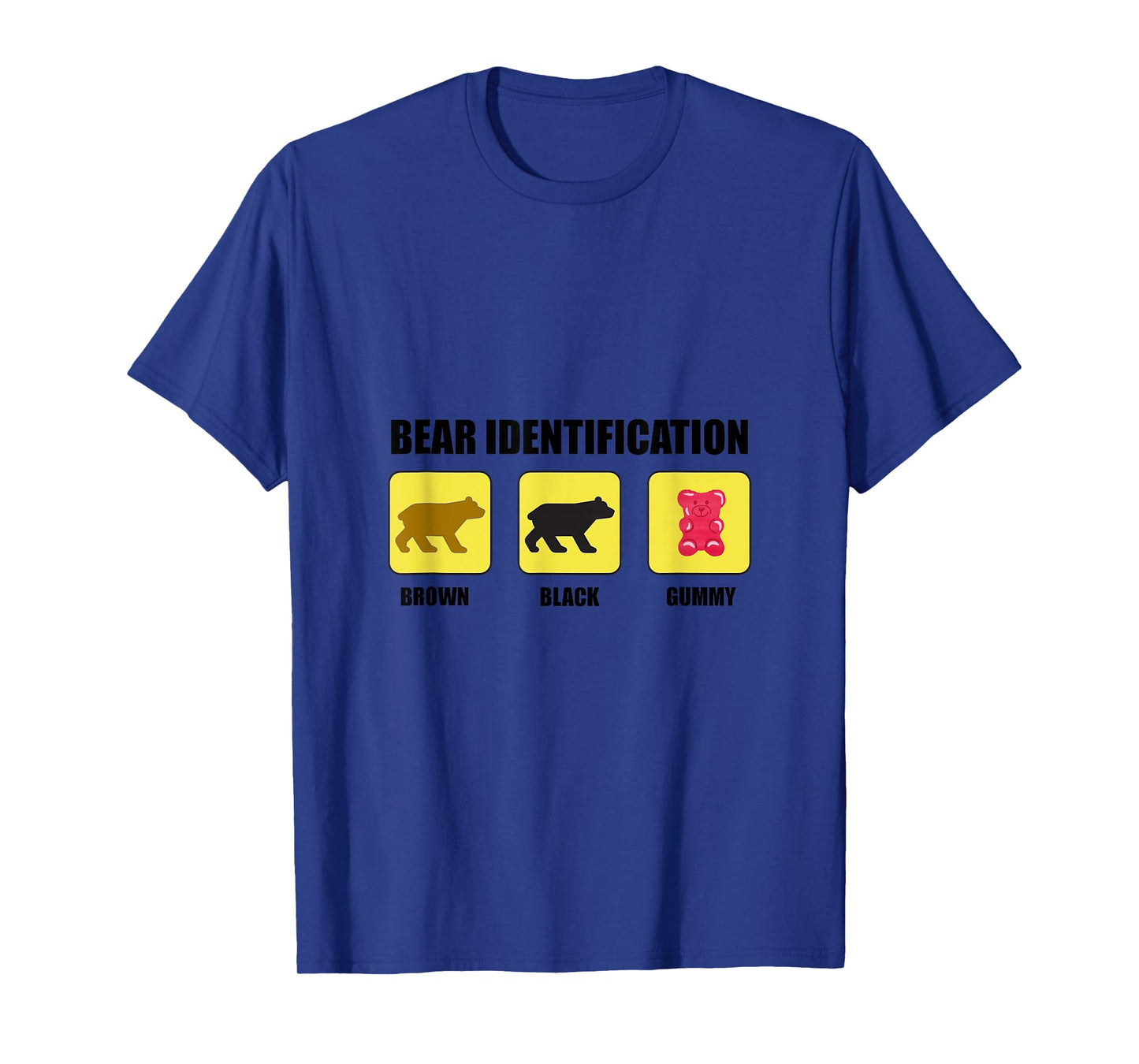 Bear Identification Funny T-Shirt T-Shirt
