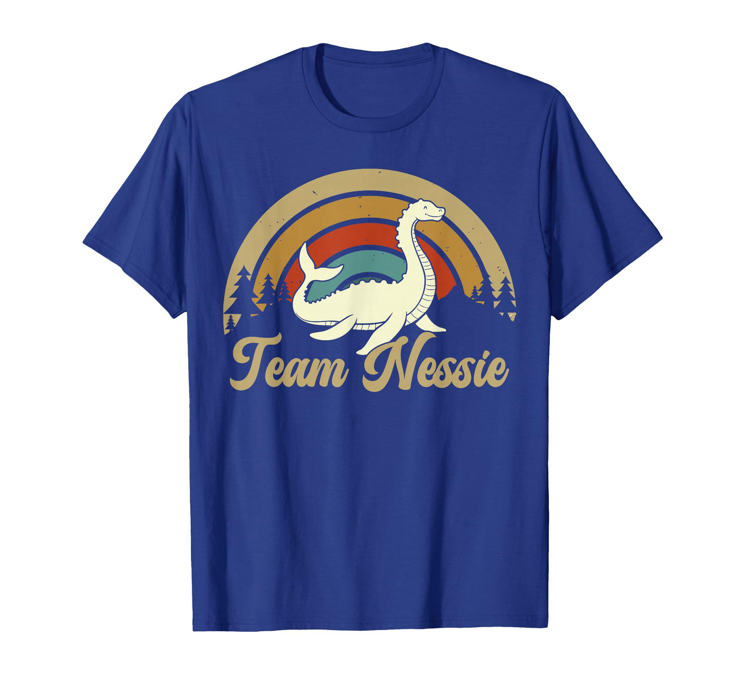 Vintage Loch Ness Monster Scottish Scotland Nessie Retro T-Shirt