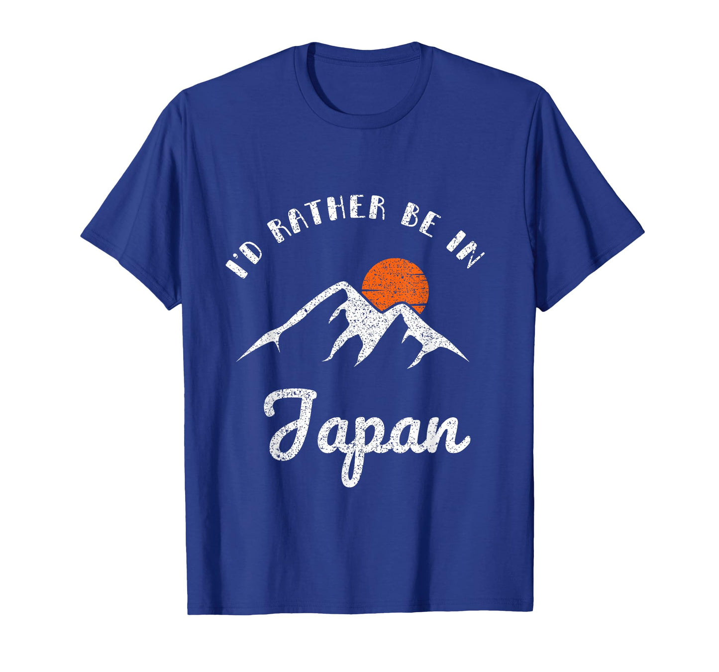 I'd Rather Be In Japan Vintage Retro Japan T-Shirt