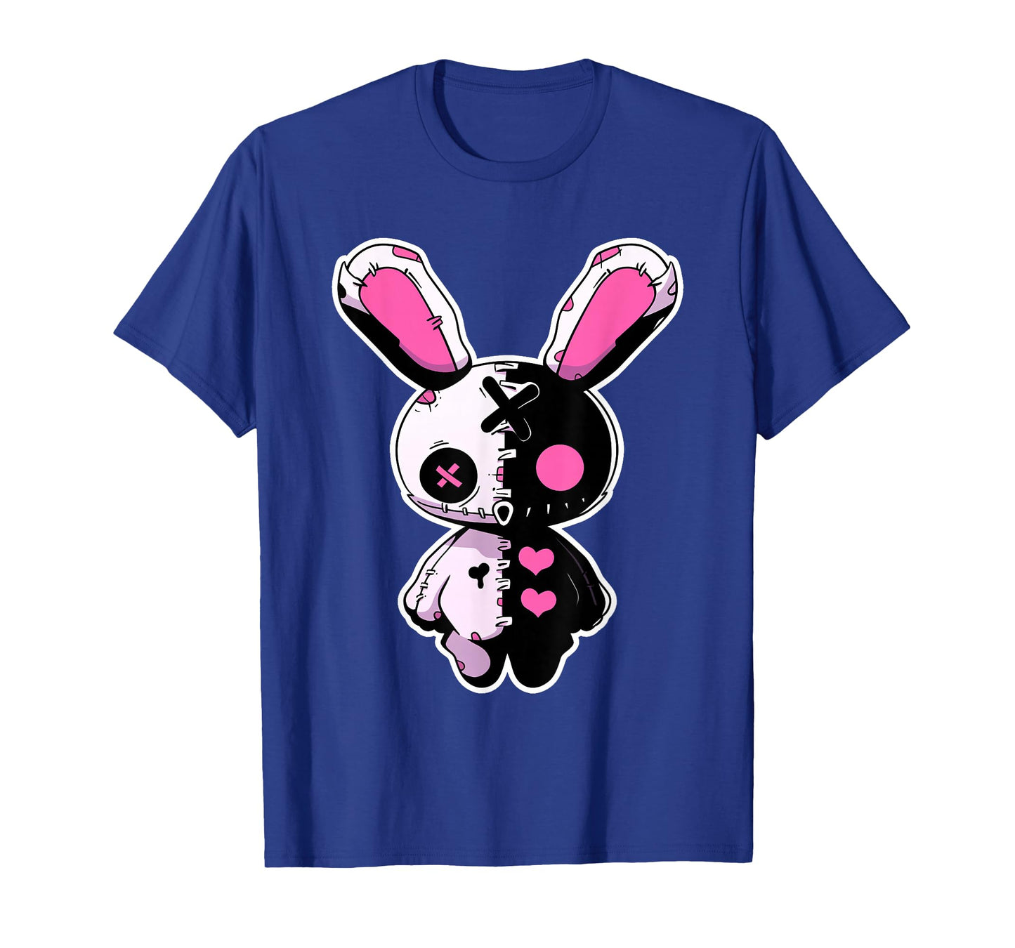 Goth Bunny Gothic Outfit Cute E-Girl Kawaii Rabbit Grunge T-Shirt