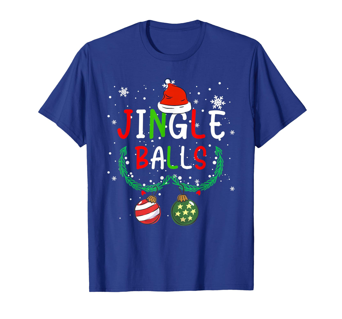 Jingle Balls Tinsel Tits Couple Chestnuts Christmas Family T-Shirt