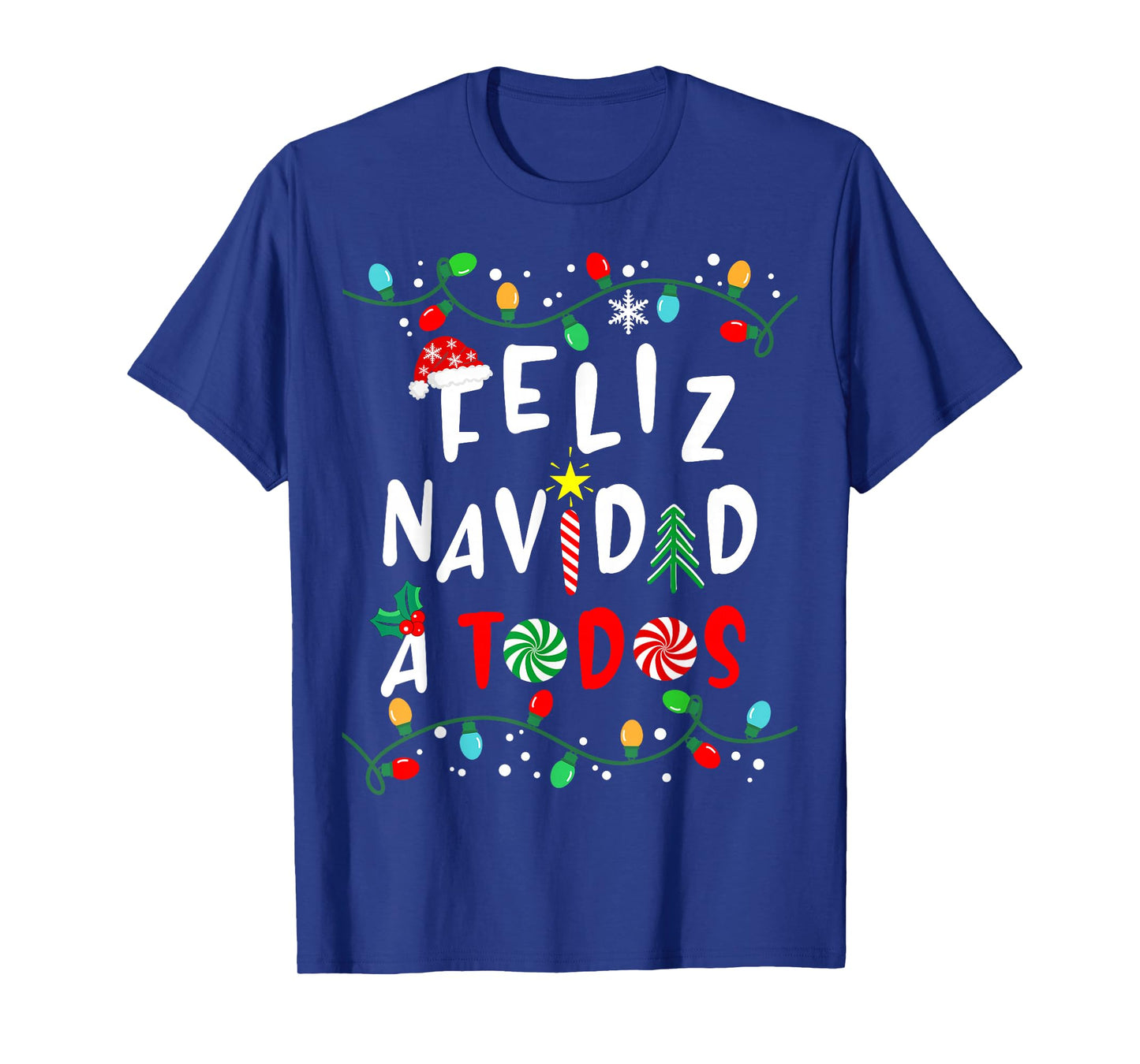 Feliz Navidad Shirt-Funny Mexican Christmas in Spanish T-Shirt