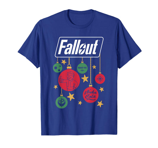 Fallout Logo Christmas Ornaments Video Game T-Shirt