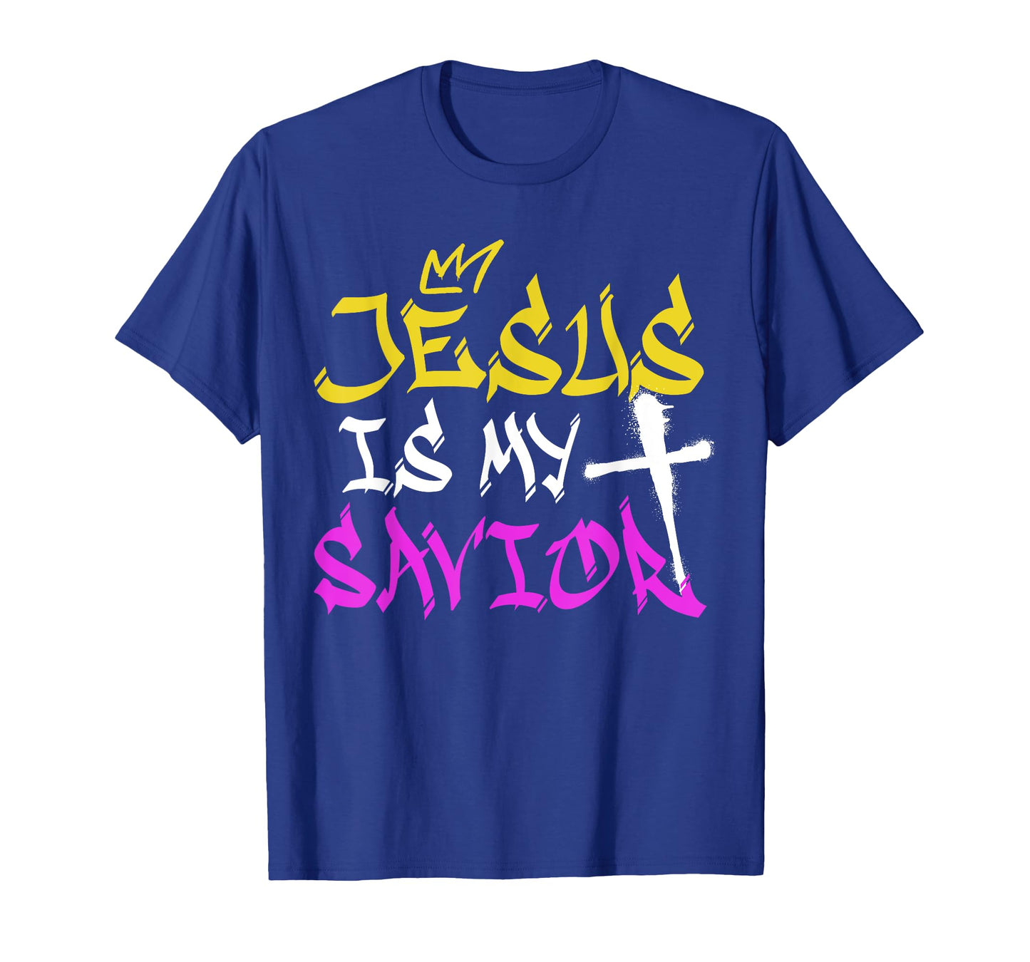 Jesus Is My Savior Graffiti Spray Street Art Drawing Artist T-Shirt