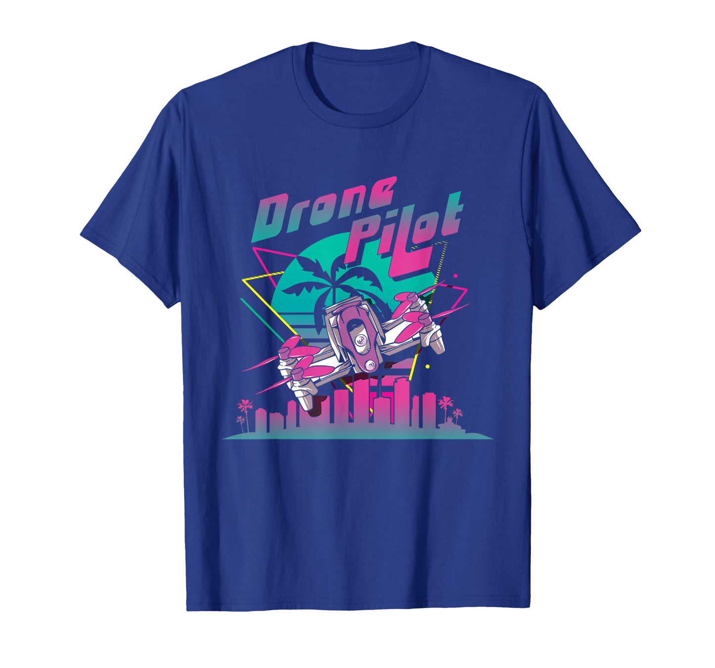 Retro Vintage Funny Drone Pilot T-Shirt