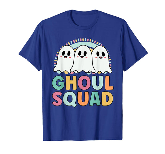 Ghoul Squad Funny Matching For Girls Halloween T-Shirt