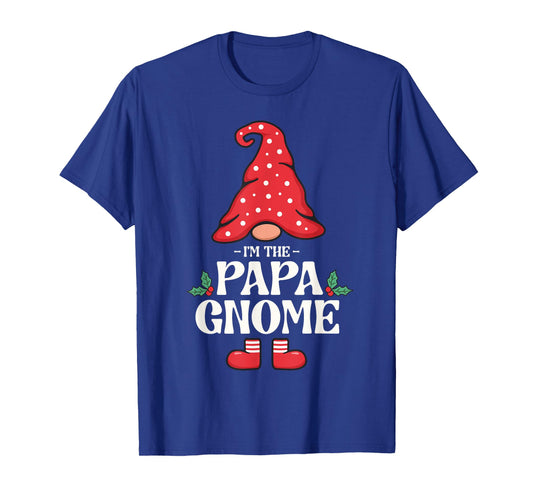 The Papa Gnome Funny Family Matching Group Christmas T-Shirt