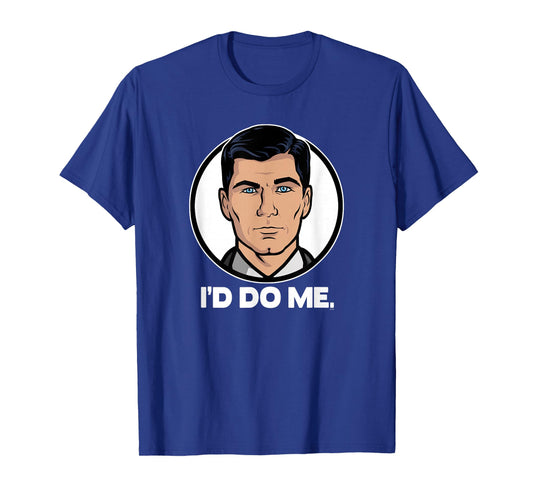 Archer I'd Do Me Sterling Archer Portrait Cartoon T-Shirt