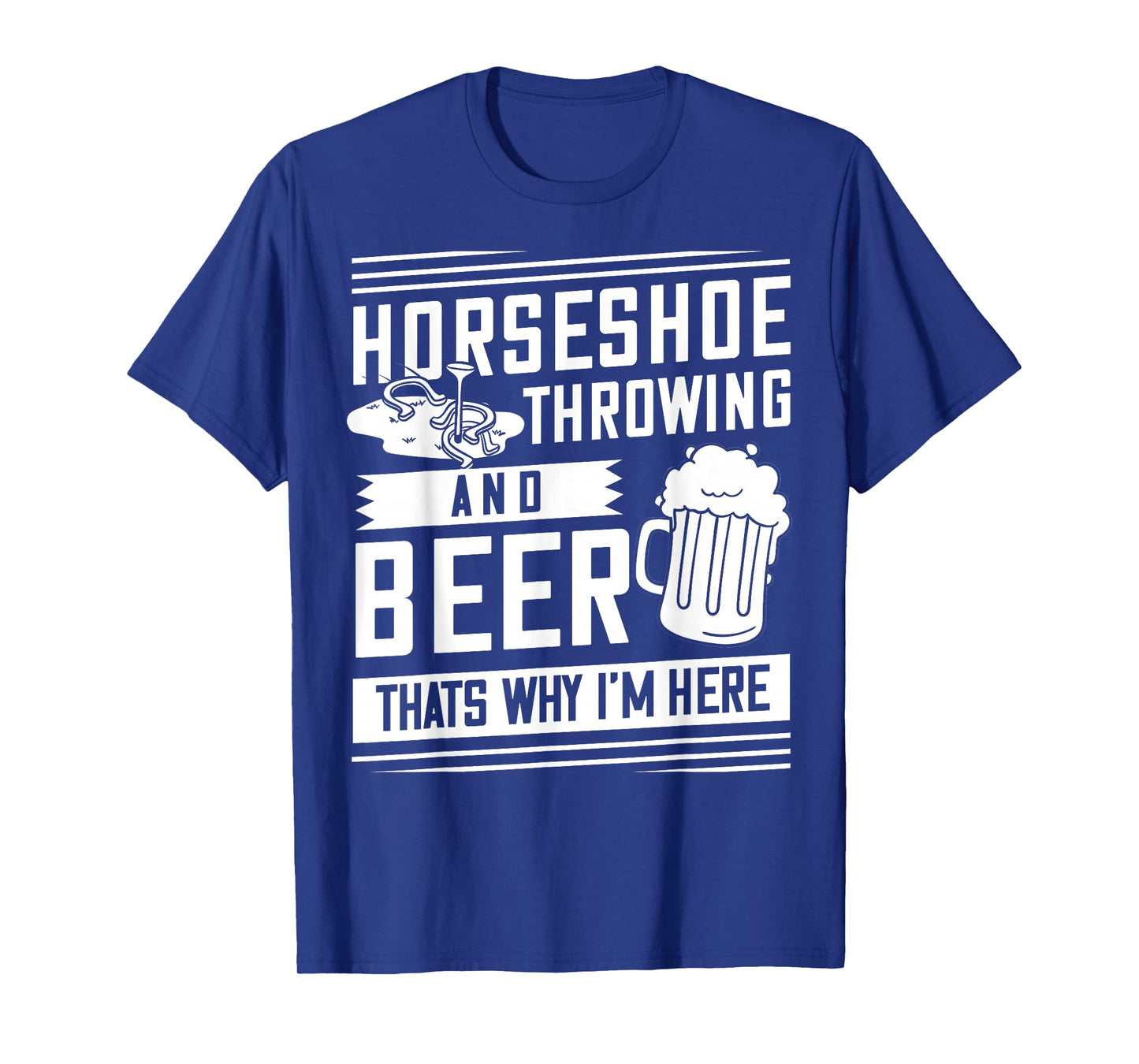 Horseshoe Pitching Gift Throwing Shoes T-Shirt