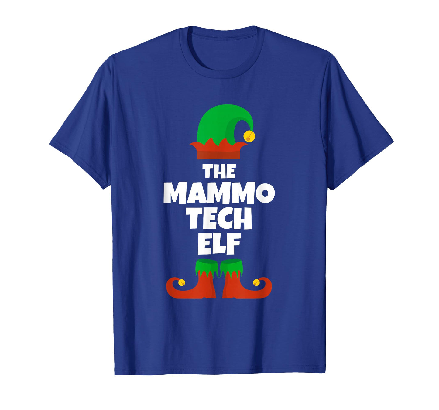 I'm The Mammo Tech Elf Family Pajama Christmas Mammography T-Shirt