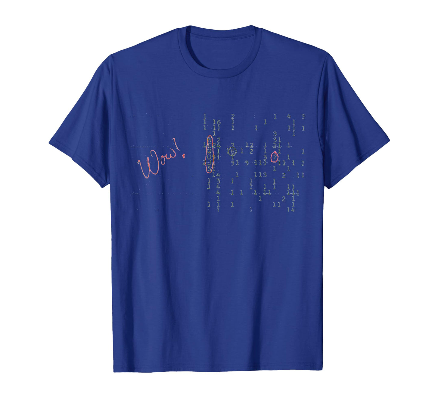 Sheldon Nerdy Wow Signal UFO Alien World Contact Day Gift T-Shirt