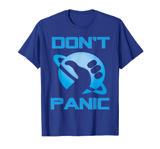 Hitchiker's Guide to The Galaxy Dont Panic T-Shirt