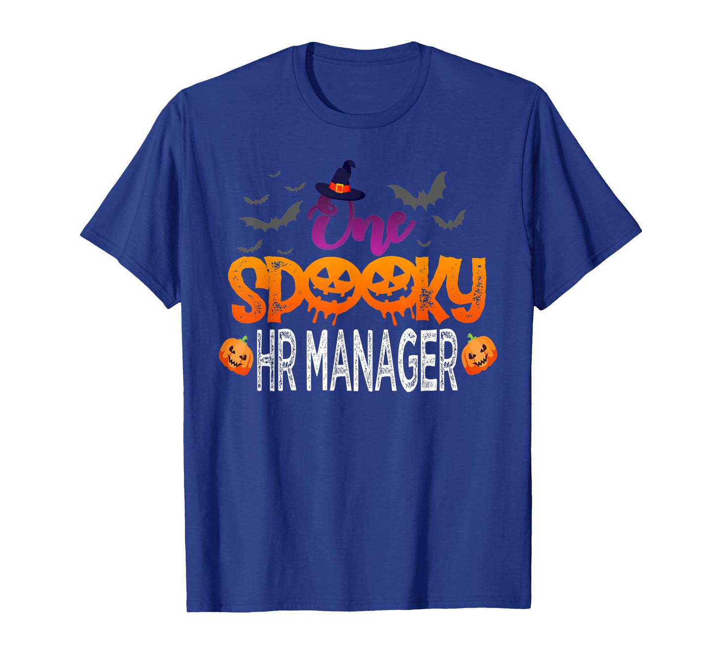 One Spooky HR Manager Halloween Costume Gift for Men Women T-Shirt