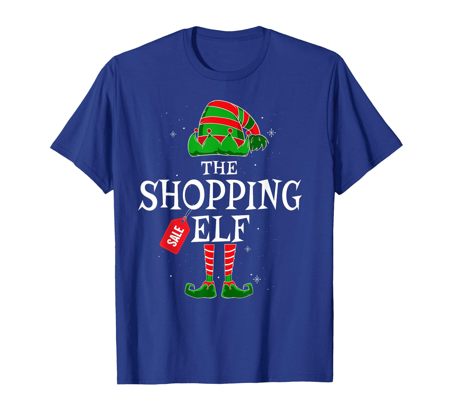 Shopping Elf Group Matching Family Christmas Holiday Funny T-Shirt