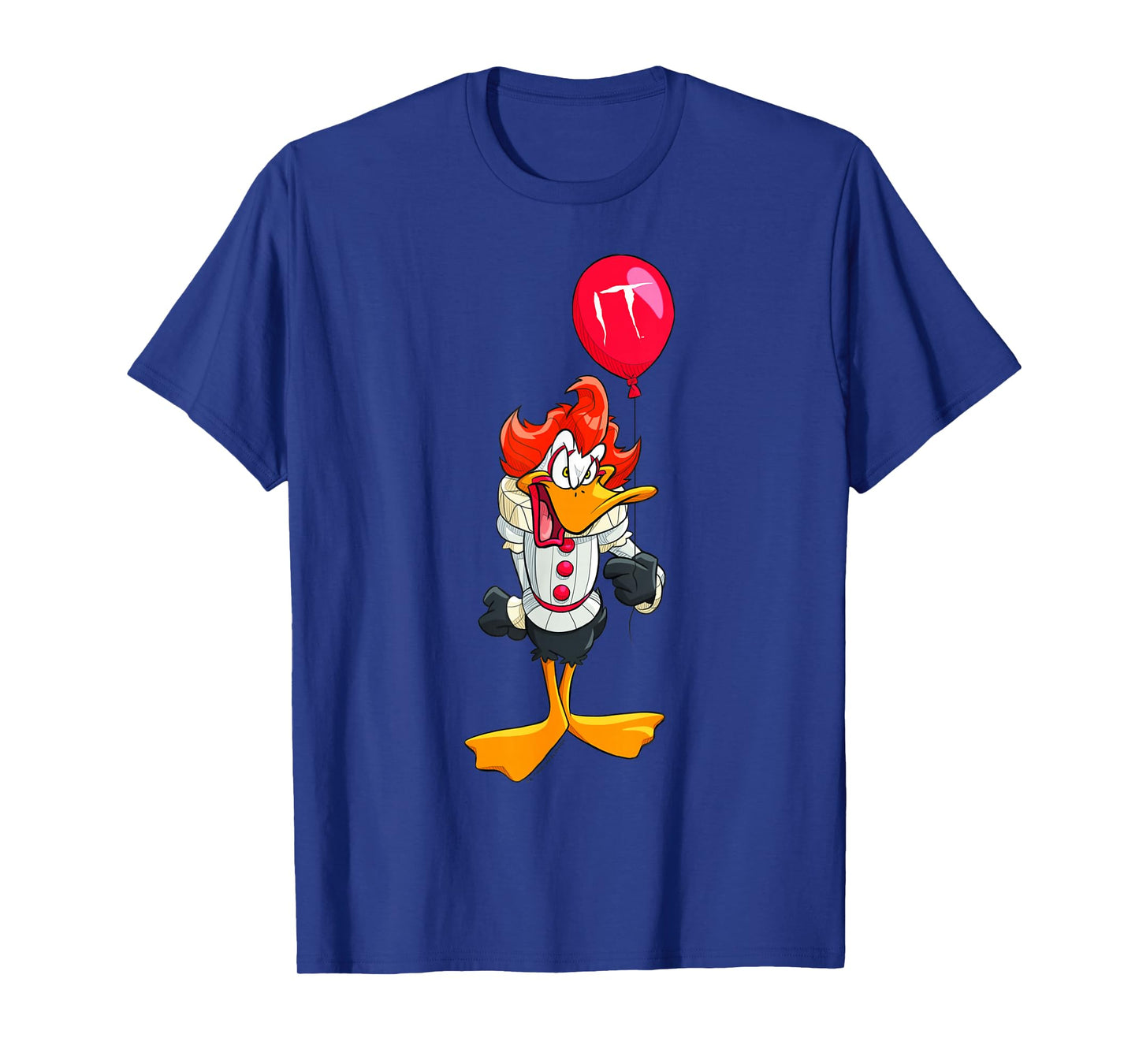 WB 100 Looney Tunes Halloween Daffy Duck Pennywise Costume T-Shirt