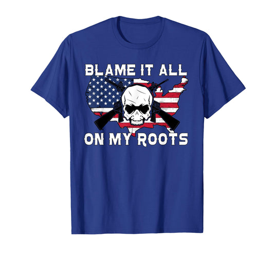 Blame It All On My Roots Shirt | Girls Rodeo Shirt T-Shirt