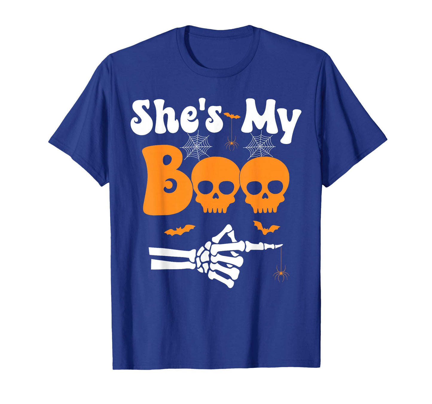 She’s My Bo Skeleton Funny Couples Matching Halloween Couple T-Shirt